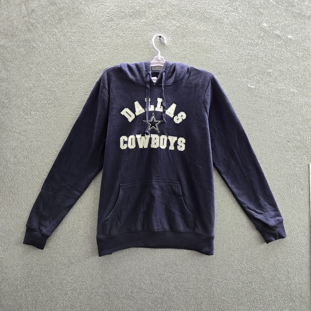 Dallas Cowboys Women Hoodie L Navy Cowboys Her Style Fleece NFL Team